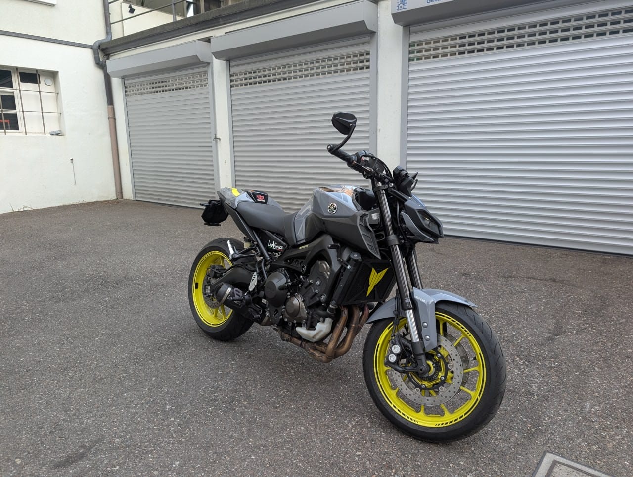 Yamaha MT09 2018 nach Kupplungsreparatur und Bremsflüssigkeitswechsel
